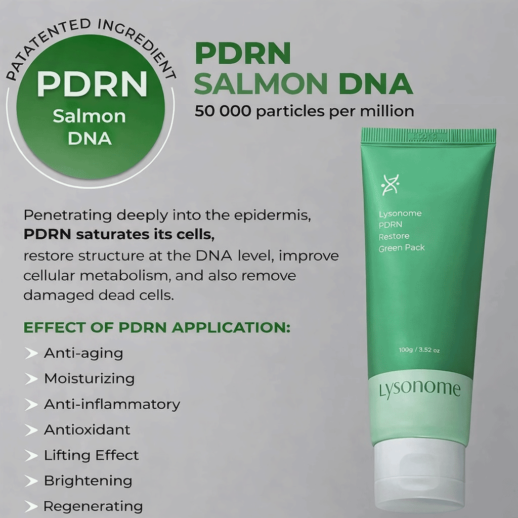 Lysonome PDRN Restore Green Pack (Peel of mask)