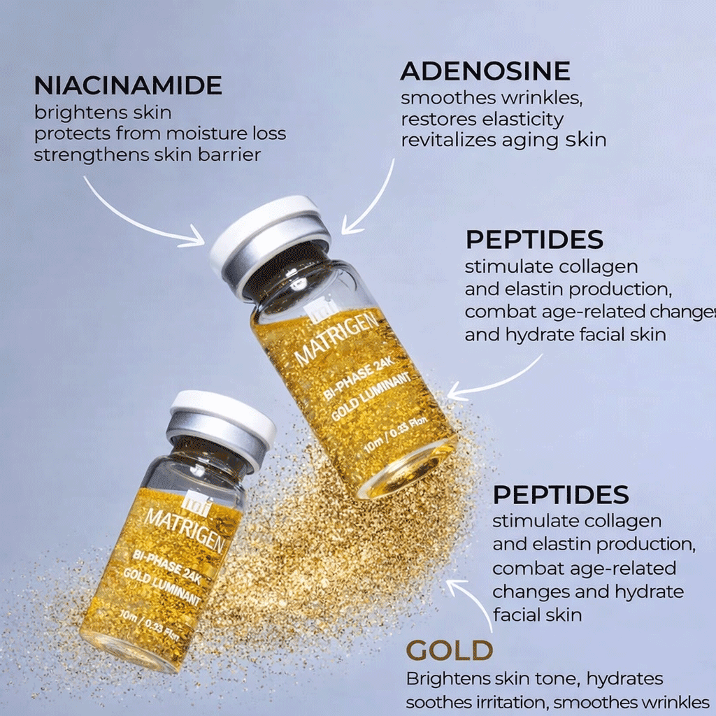 Matrigen Bi Phase 24K Gold Ampoule