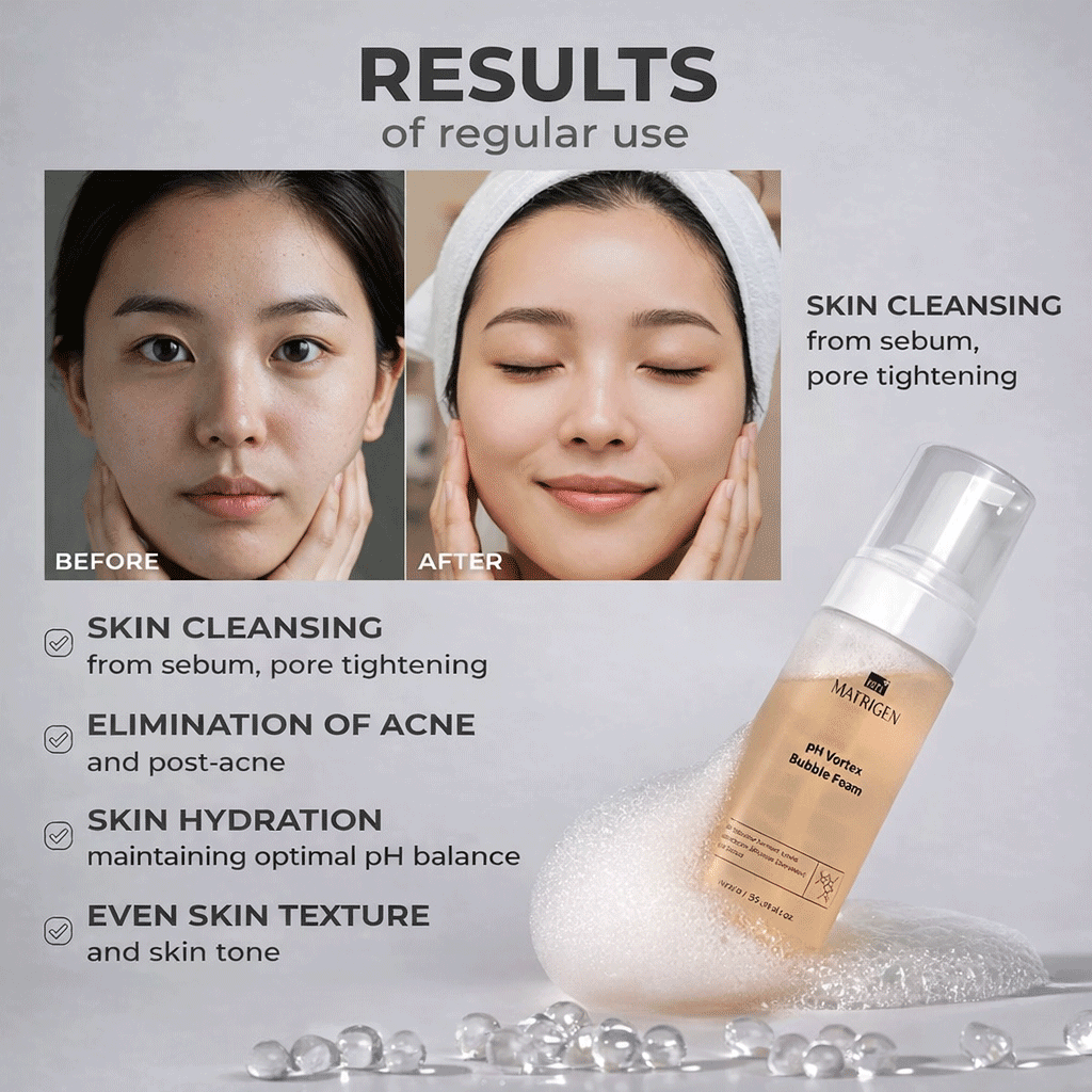 Matrigen pH Vortex Bubble Foam