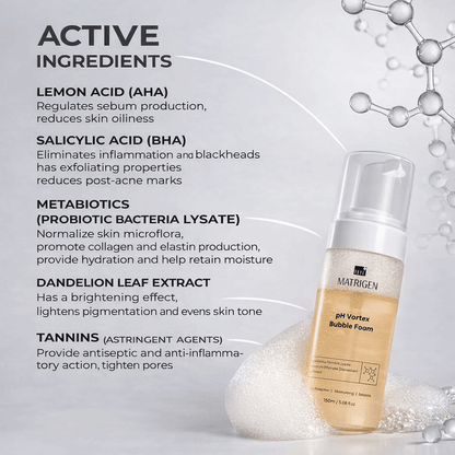 Matrigen pH Vortex Bubble Foam