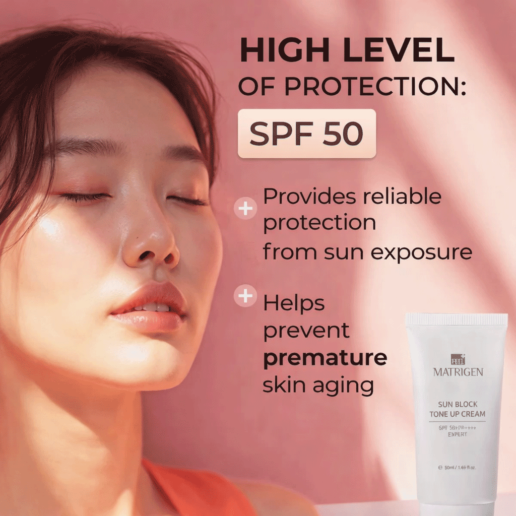 Matrigen Sun Block Tone Up Cream