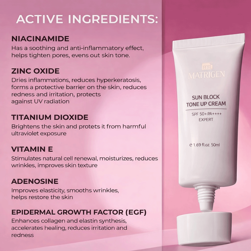 Matrigen Sun Block Tone Up Cream
