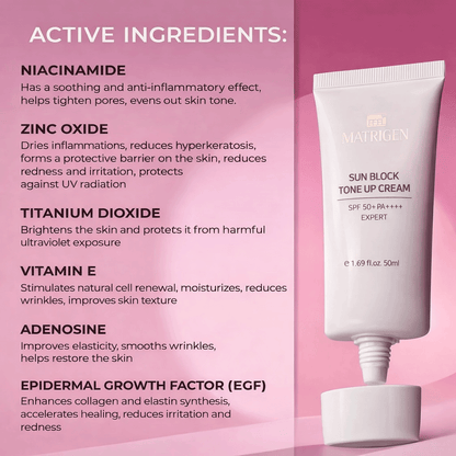 Matrigen Sun Block Tone Up Cream