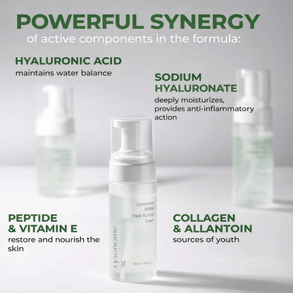Lysonome PDRN Peak Bubble Foam