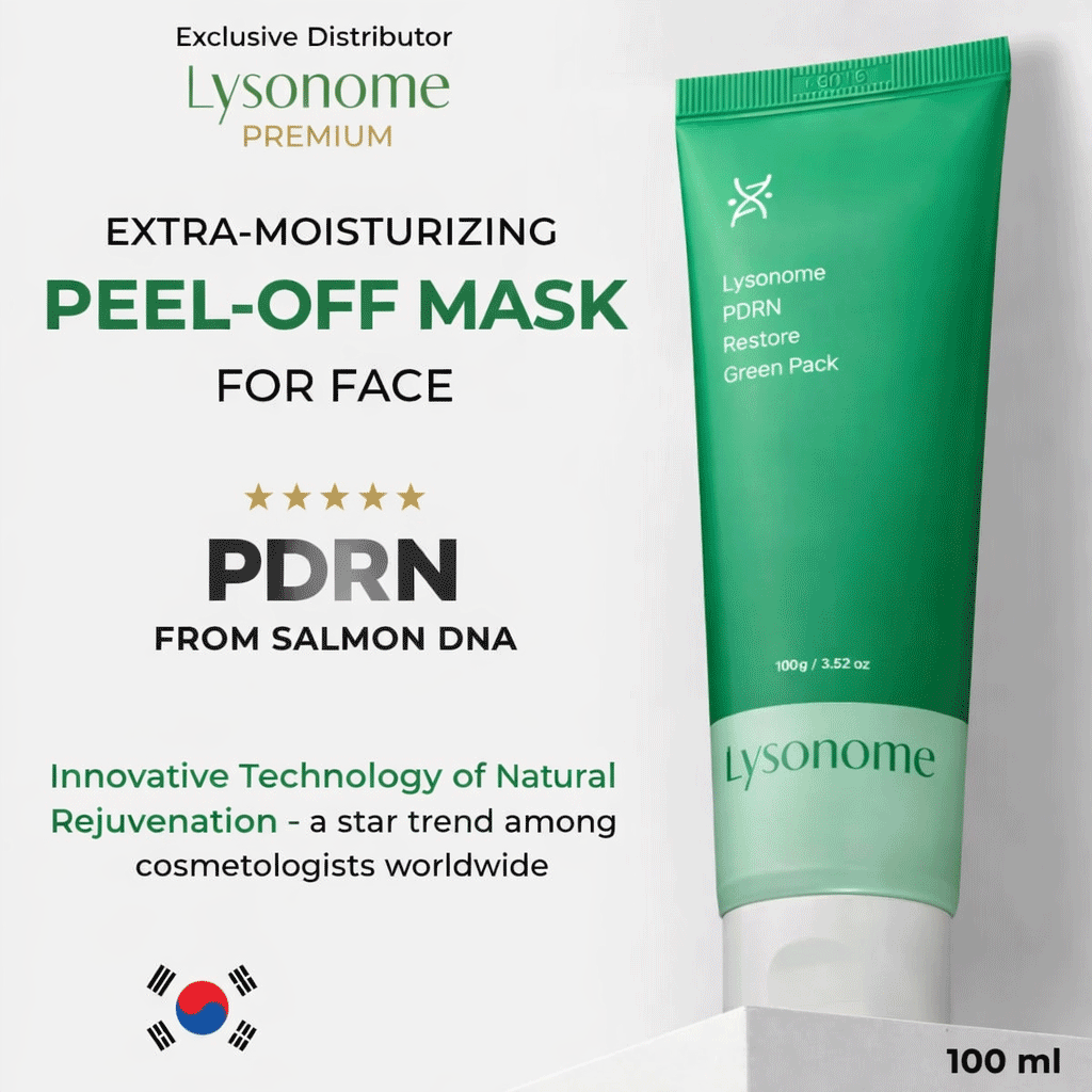 Lysonome PDRN Restore Green Pack (Peel of mask)