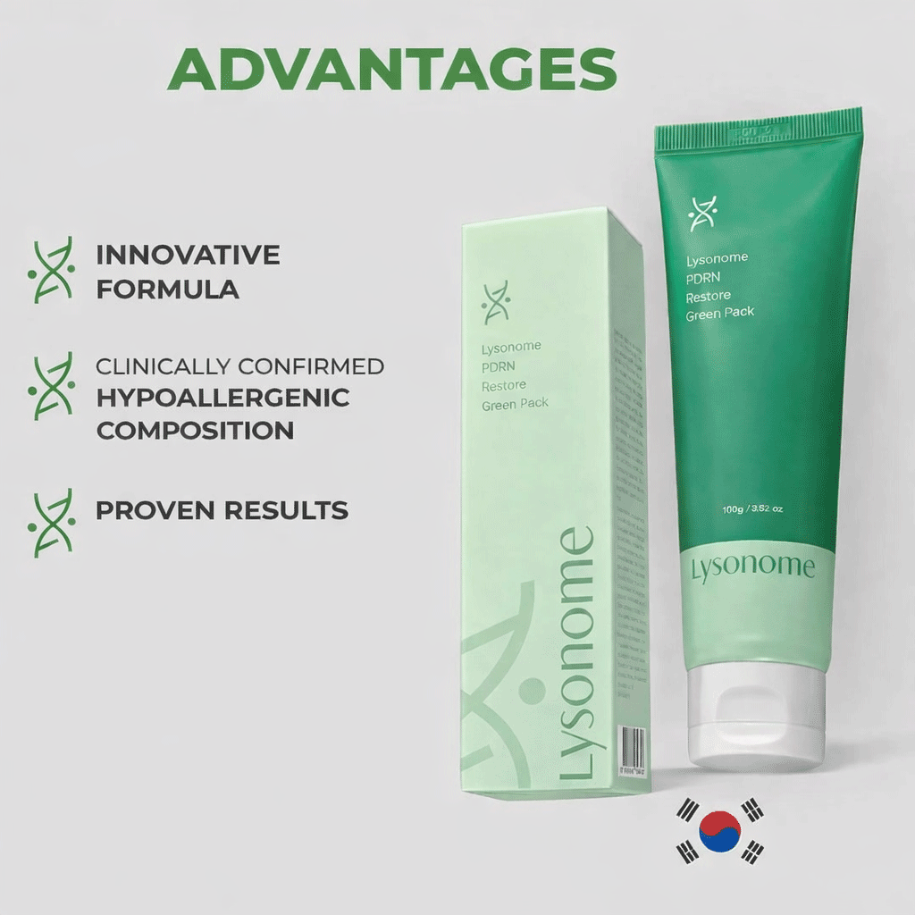Lysonome PDRN Restore Green Pack (Peel of mask)