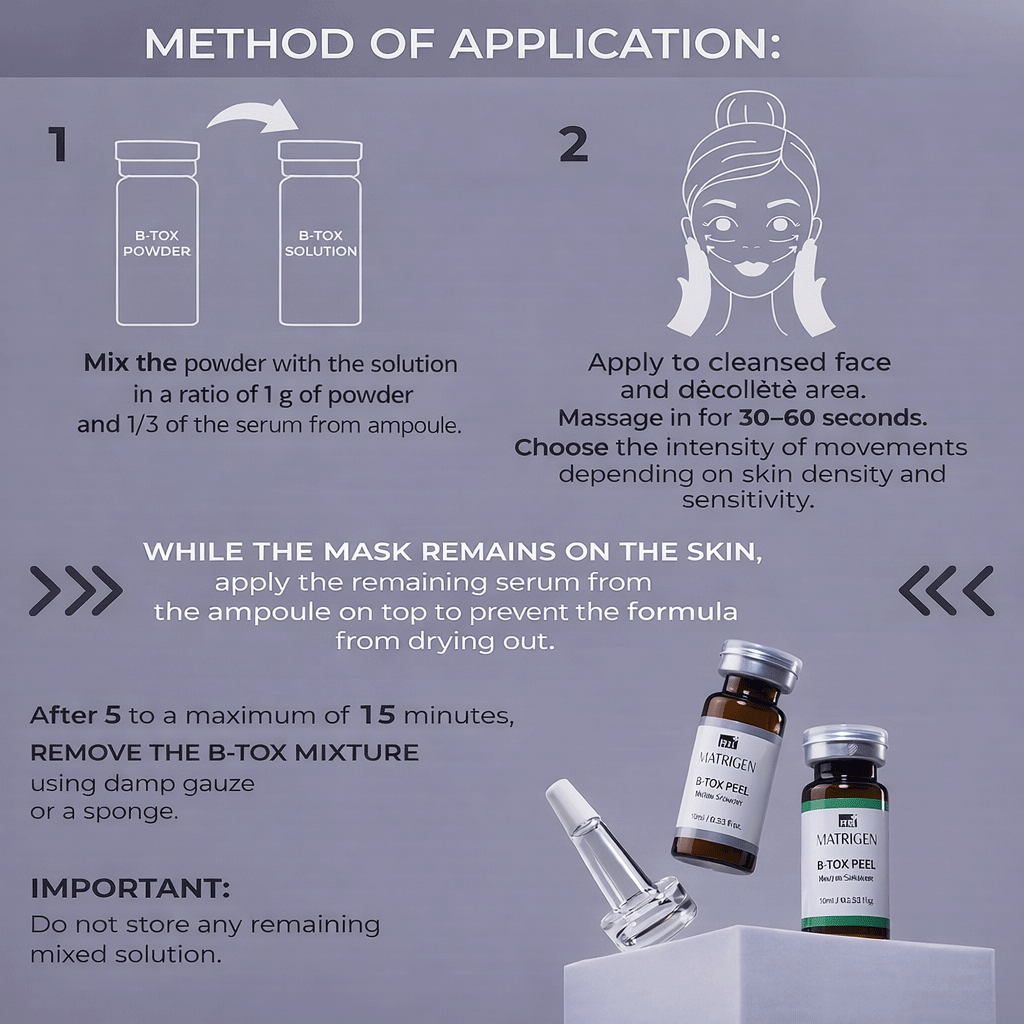 Matrigen B-TOX Peel Treatment Professional